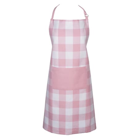 Fastfood Pink Buffalo Check Chef Apron FA2567539